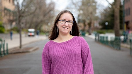 Portrait photograph of Mikala Capage